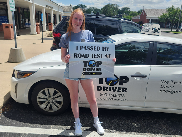 Top Driver teen who passed their road test